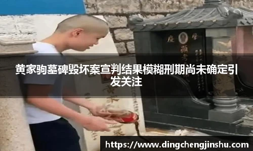 壹号国际黄家驹墓碑毁坏案宣判结果模糊刑期尚未确定引发关注
